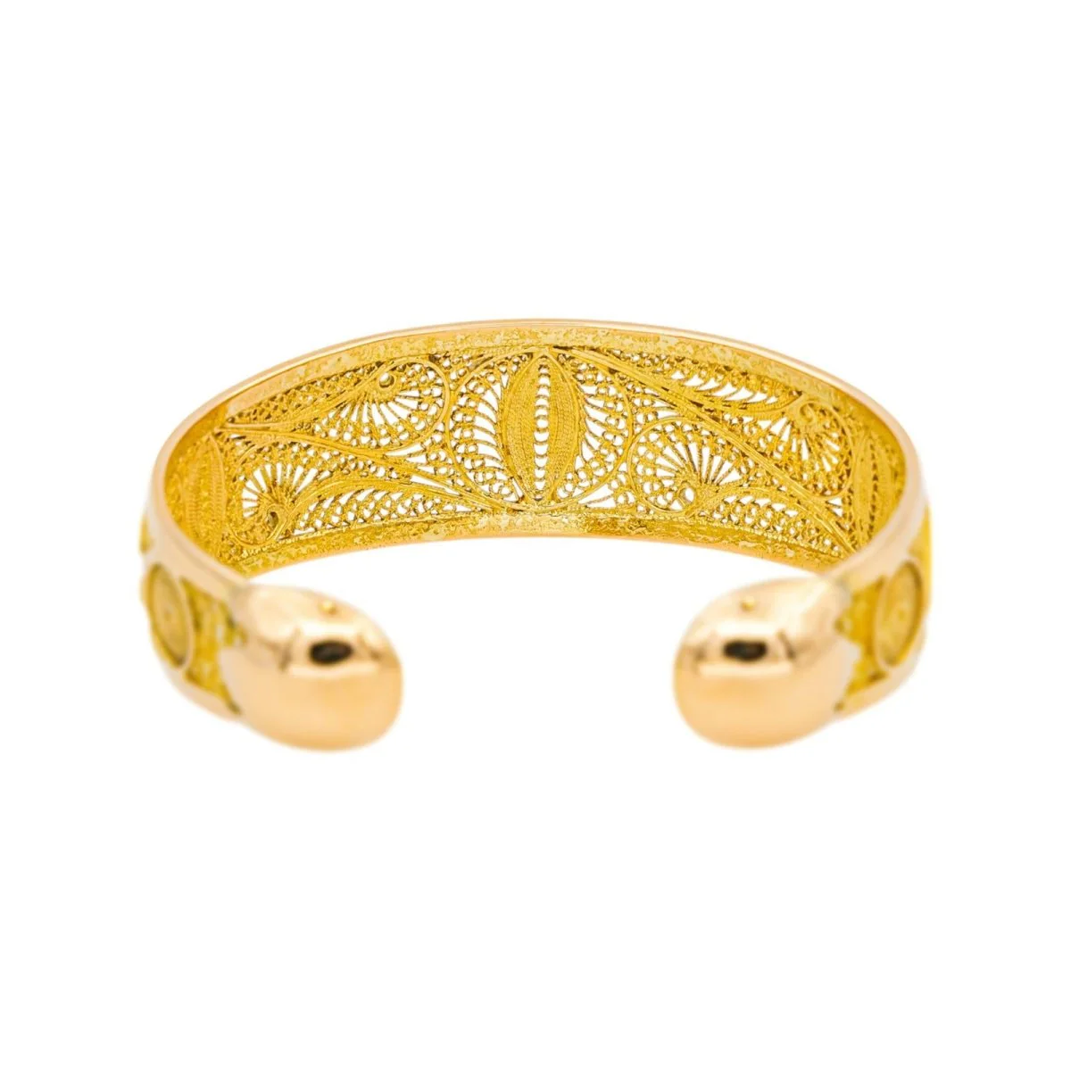 Bracelet Jonc en or jaune - Image 6