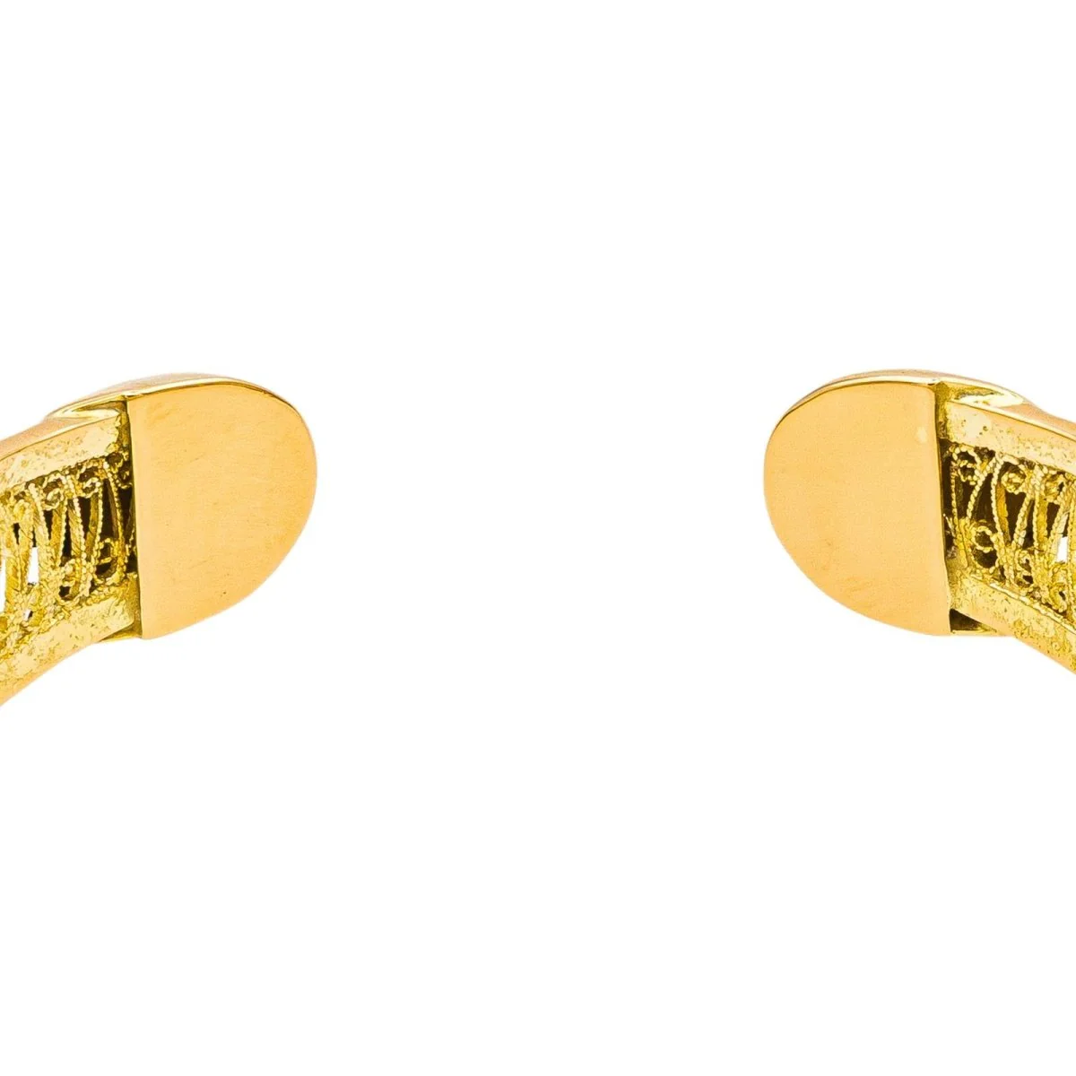 Bracelet Jonc en or jaune - Image 7