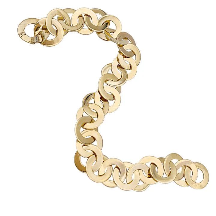 Bracelet FRED "Cercles" en or jaune - Image 3