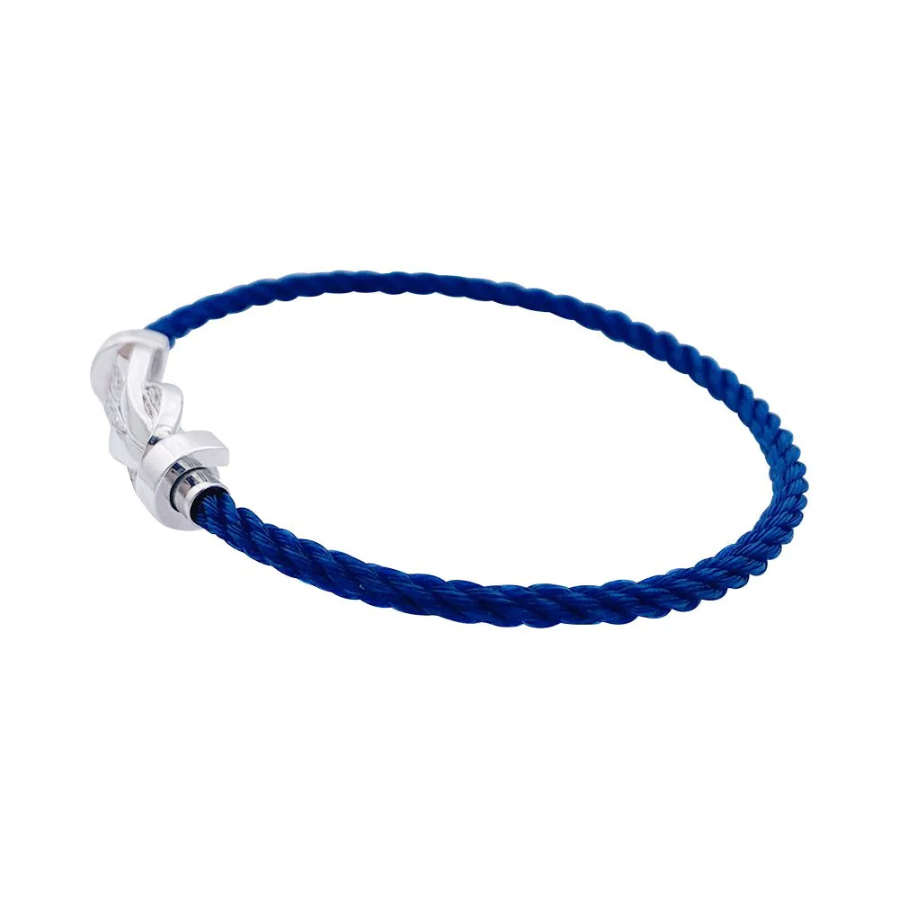Bracelet Fred, "Chance Infinie", or blanc, diamants. - Image 4