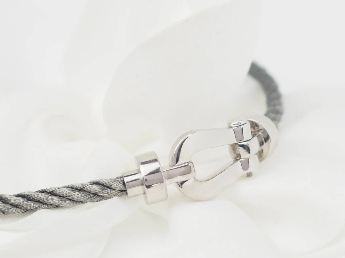 Bracelet Fred force 10 en or blanc - Image 6