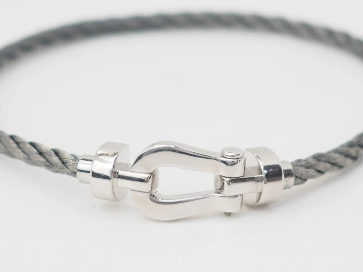 Bracelet Fred force 10 en or blanc - Image 7