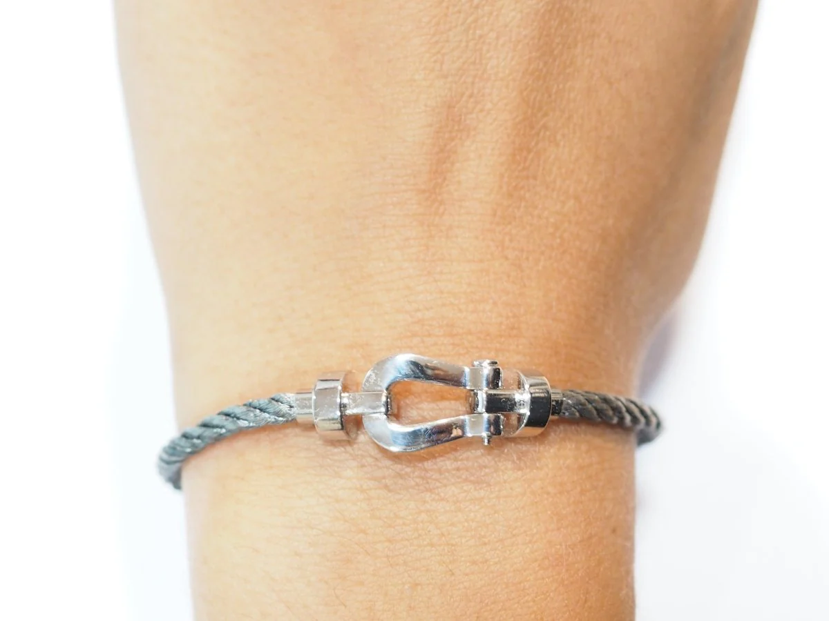 Bracelet Fred force 10 en or blanc - Image 8