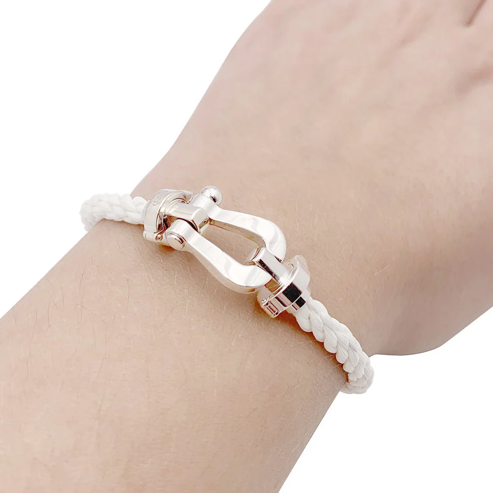 Bracelet FRED "Force 10" or blanc. - Image 6