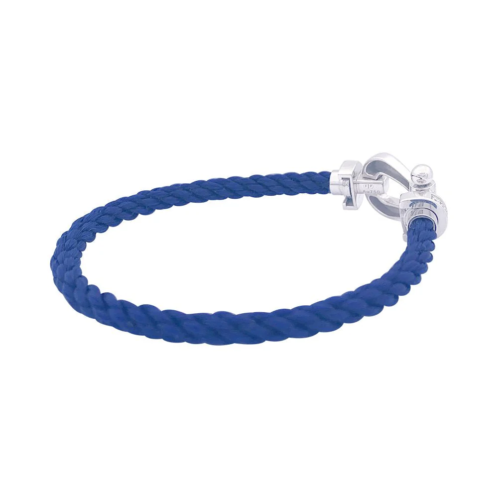 Bracelet FRED "Force 10" en or blanc et diamants - Image 3