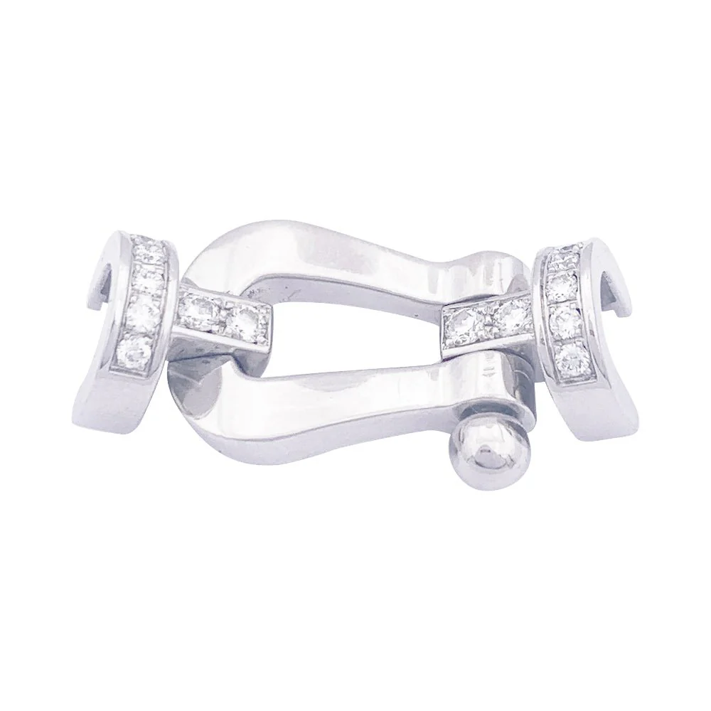 Bracelet FRED "Force 10" en or blanc et diamants - Image 4