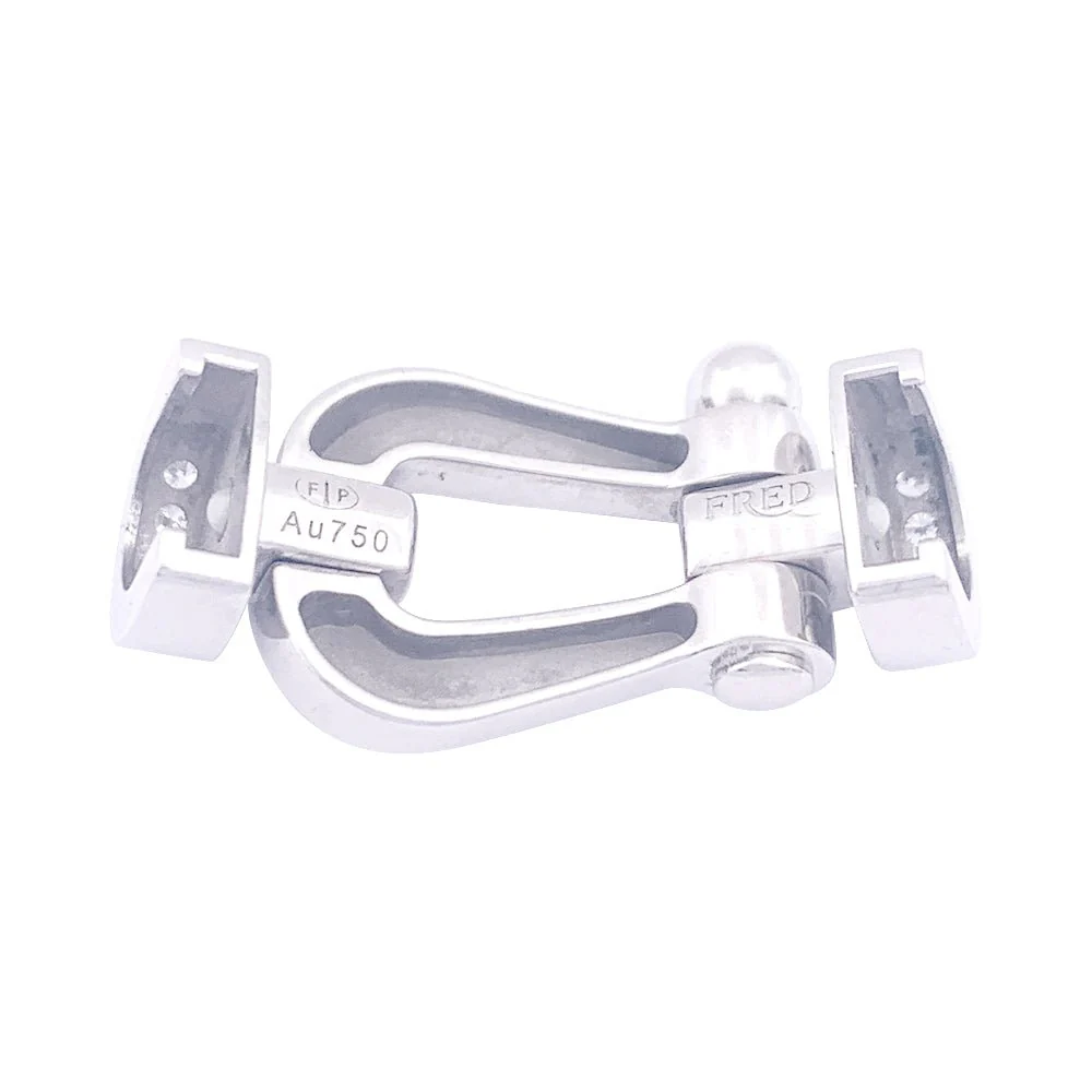 Bracelet FRED "Force 10" en or blanc et diamants - Image 5