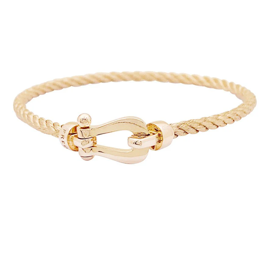 Bracelet FRED, "Force 10" en or rose