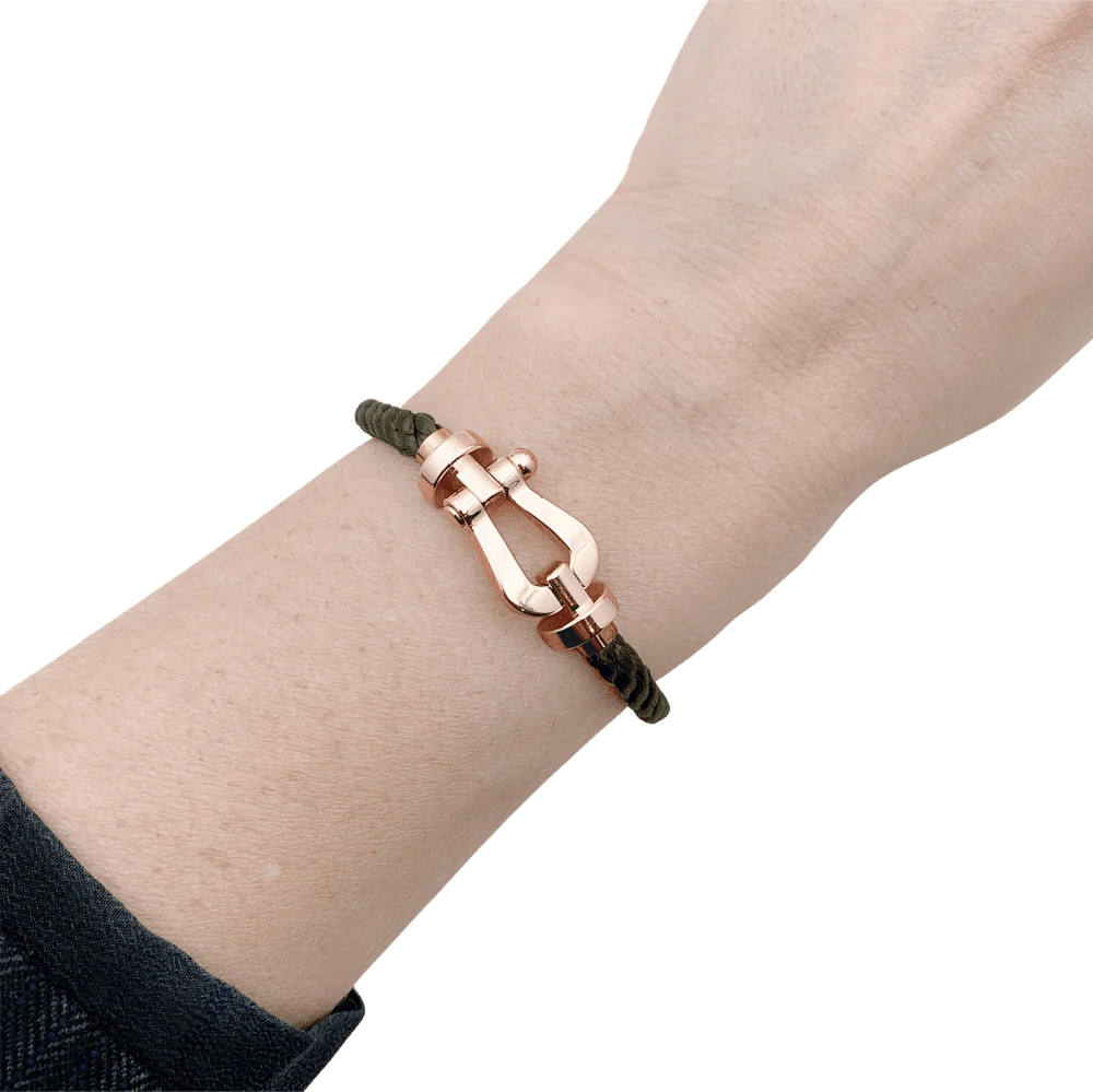 Bracelet Souple FRED "Force 10" en or rose - Image 2