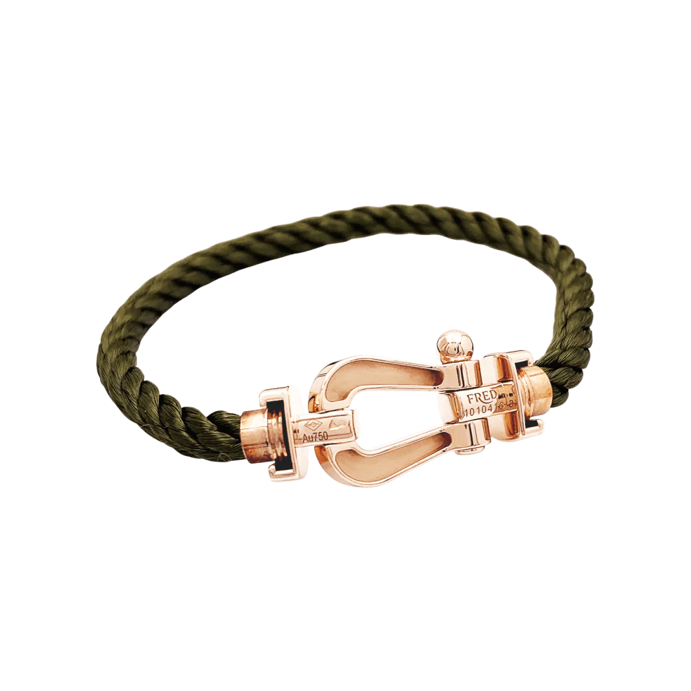 Bracelet Souple FRED "Force 10" en or rose - Image 4