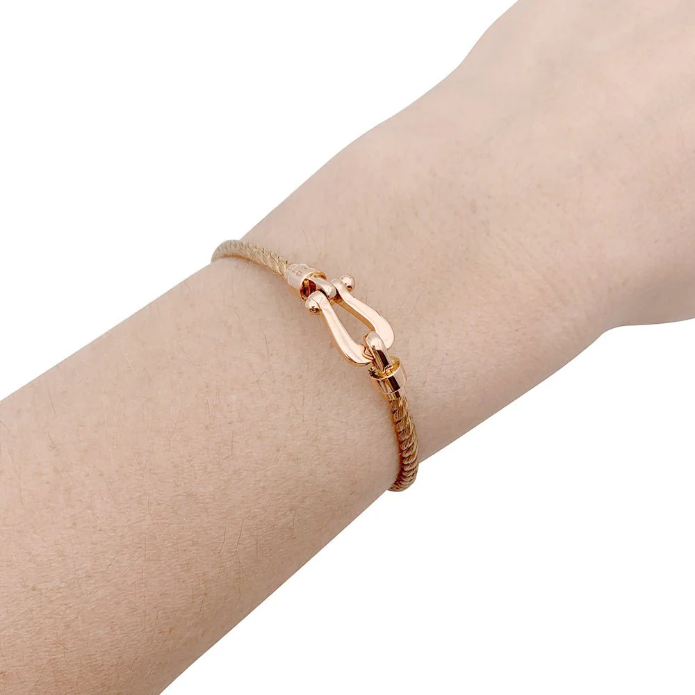 Bracelet FRED, "Force 10" en or rose - Image 2