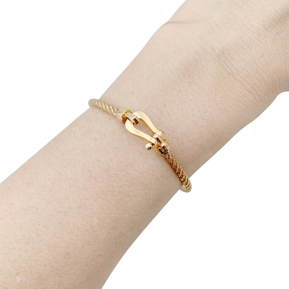 Bracelet FRED, "Force 10" en or rose - Image 3
