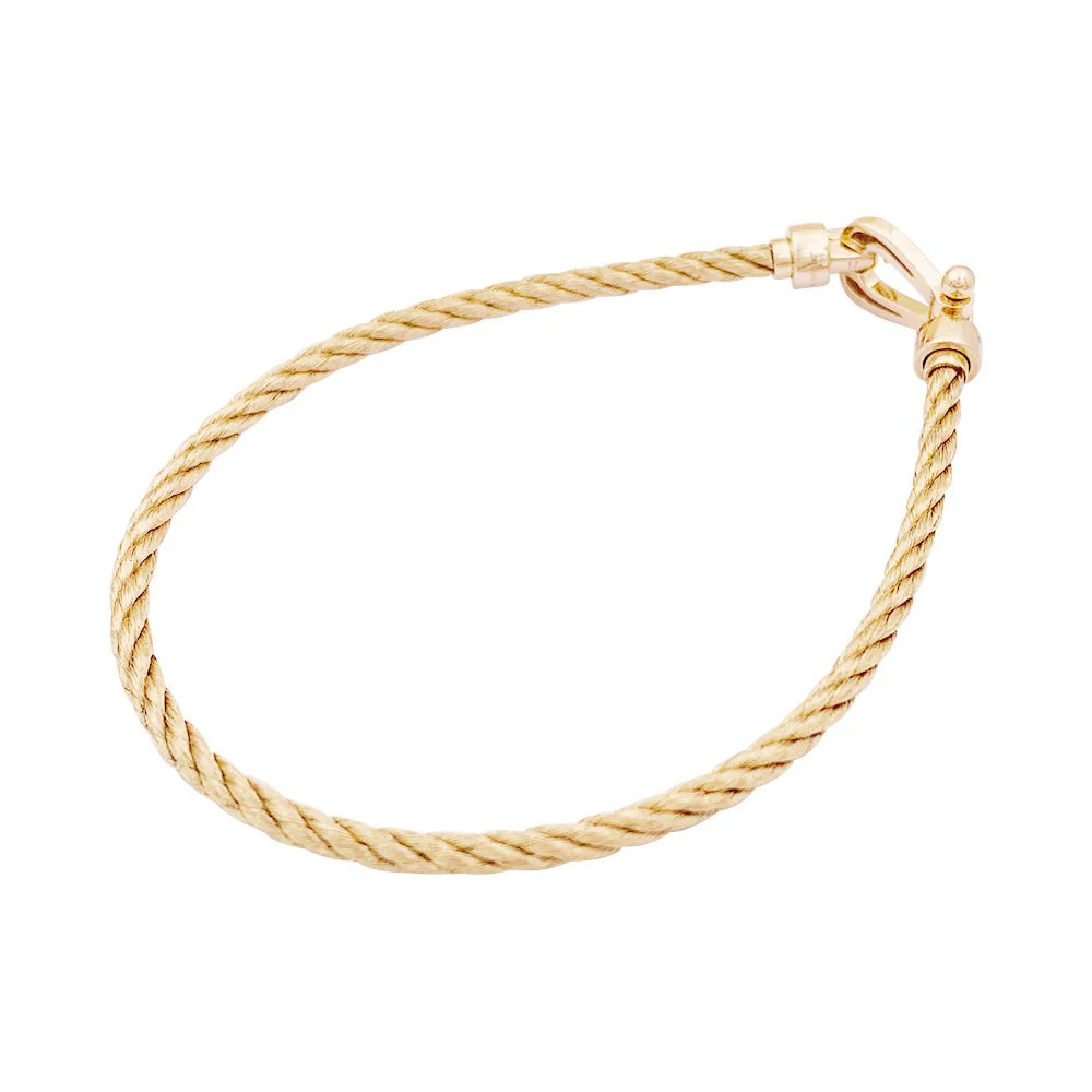 Bracelet FRED, "Force 10" en or rose - Image 5