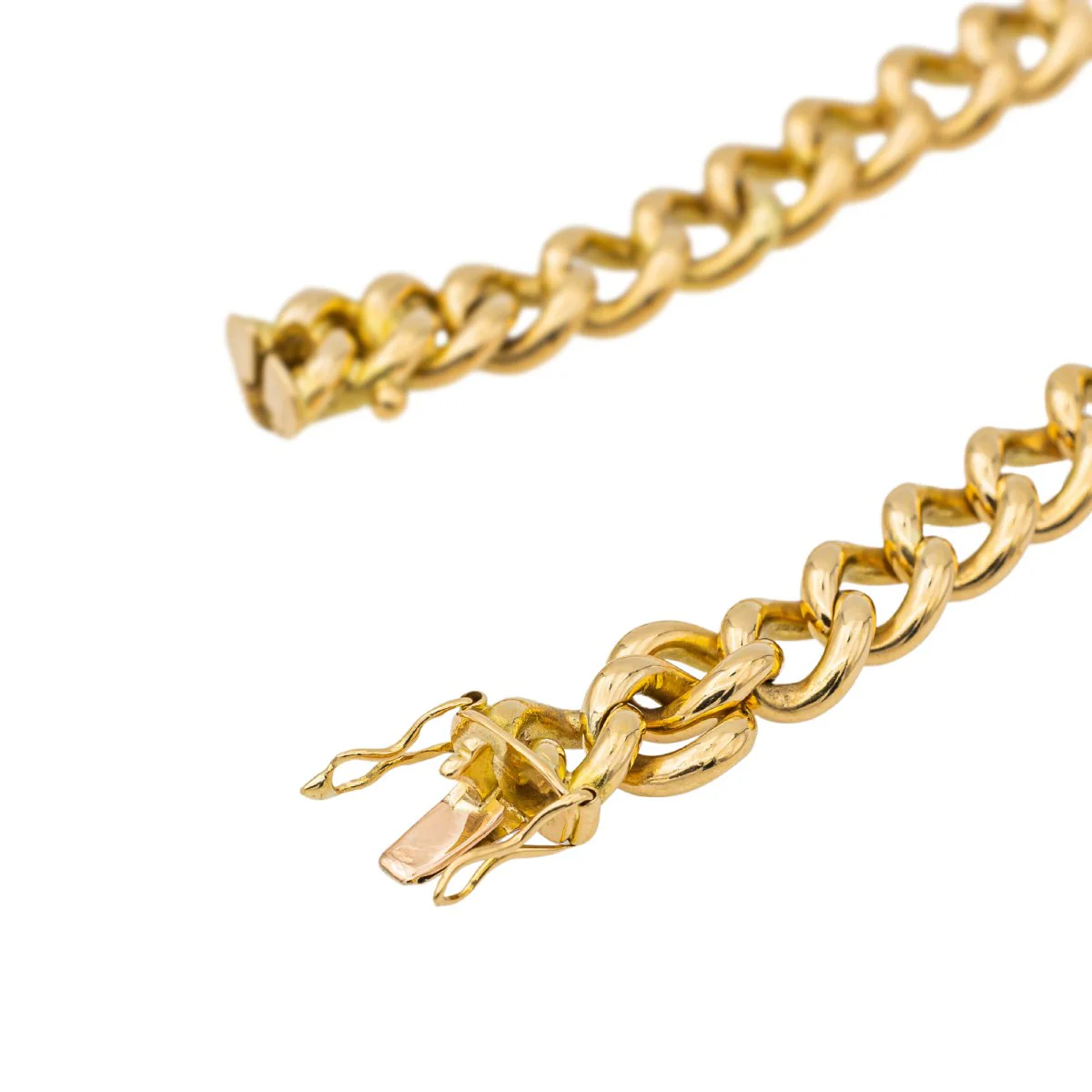 Bracelet Gourmette Or jaune - Image 7