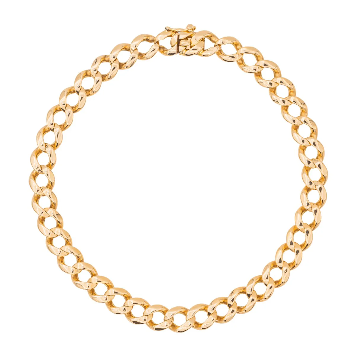 Bracelet Gourmette Or rose