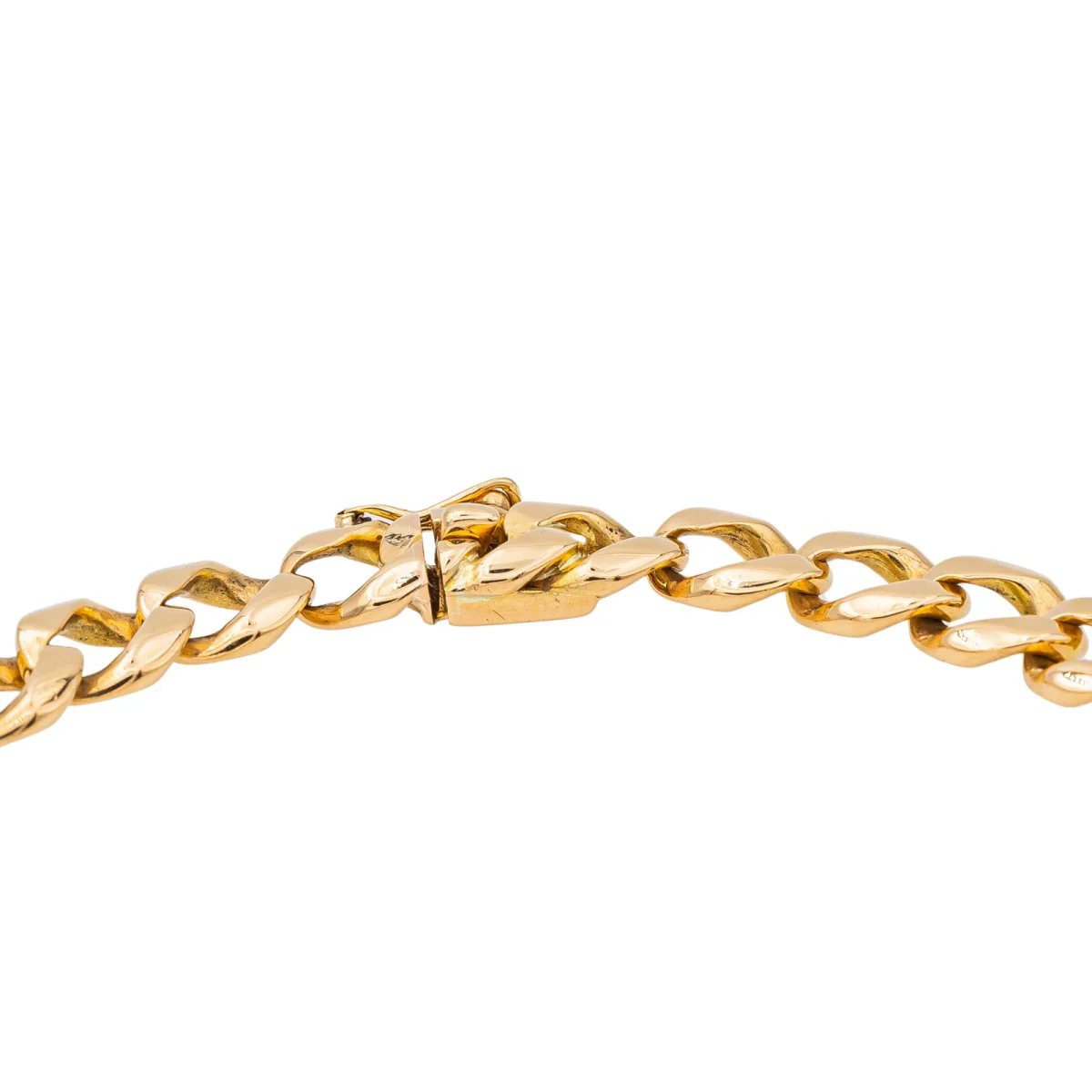 Bracelet Gourmette Or rose - Image 5