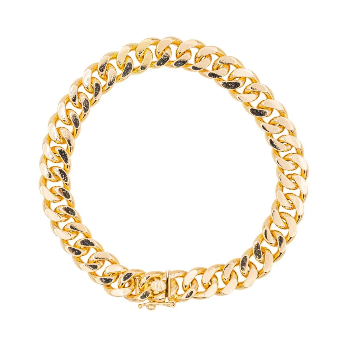 Bracelet Gourmette Or rose