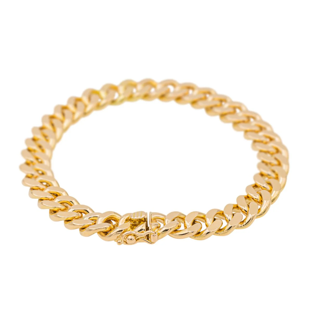 Bracelet Gourmette Or rose - Image 6