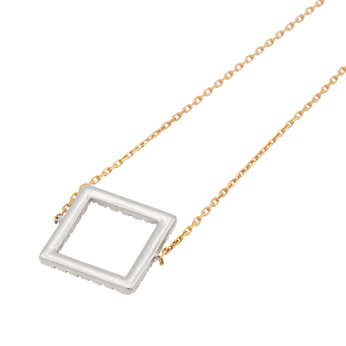 Bracelet en or blanc et diamant - Image 4