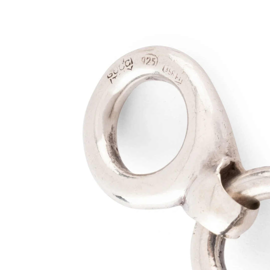 Bracelet GUCCI à maillons en argent - Image 3
