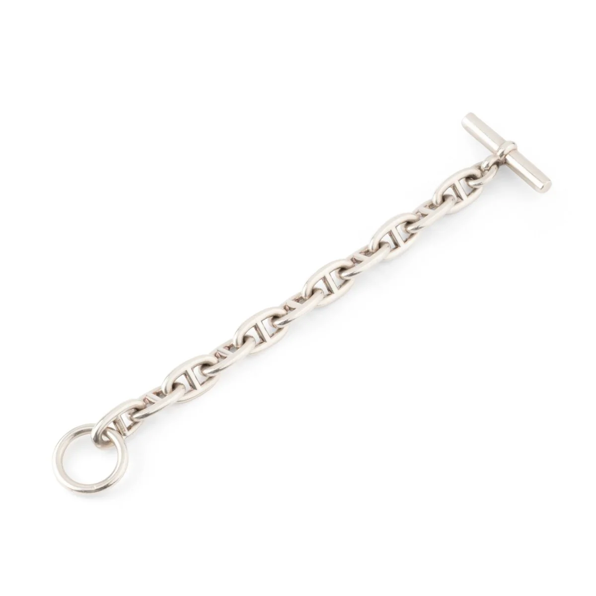 Bracelet HERMÈS "Chaine d'ancre" en argent