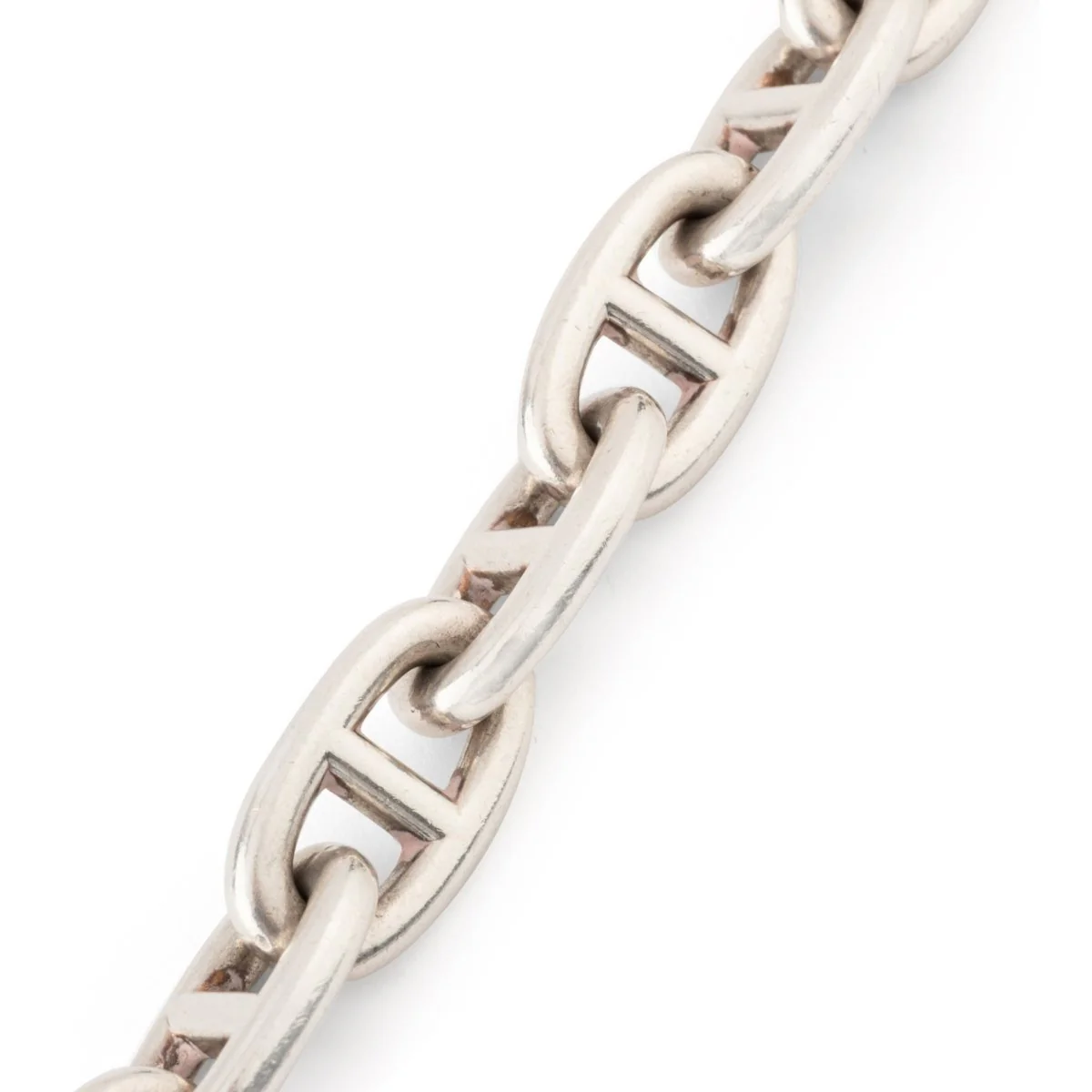 Bracelet HERMÈS "Chaine d'ancre" en argent - Image 3