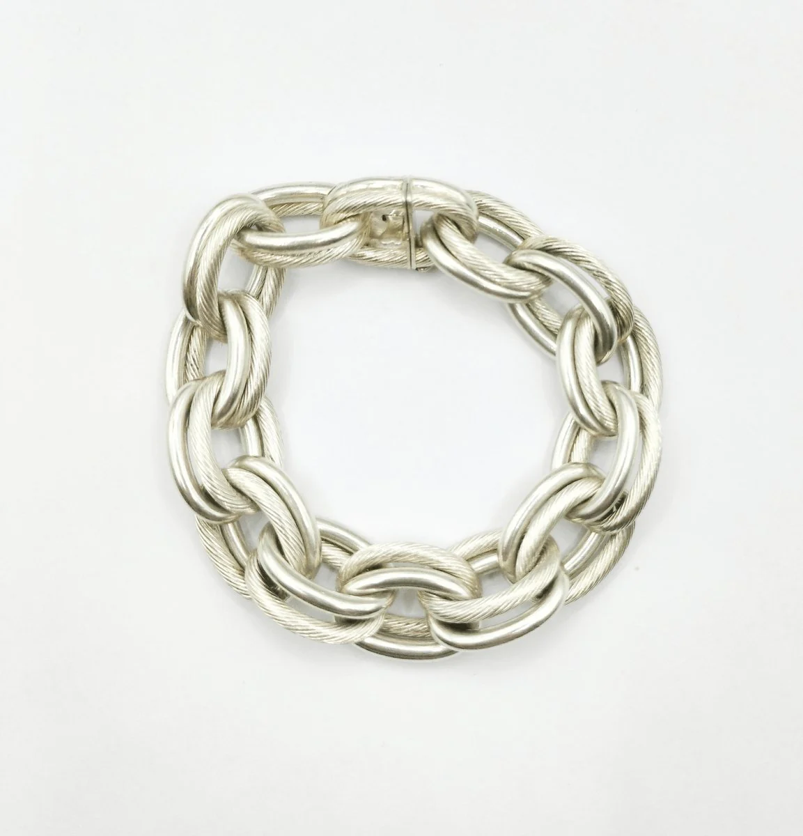 Bracelet HERMES en argent - Image 5