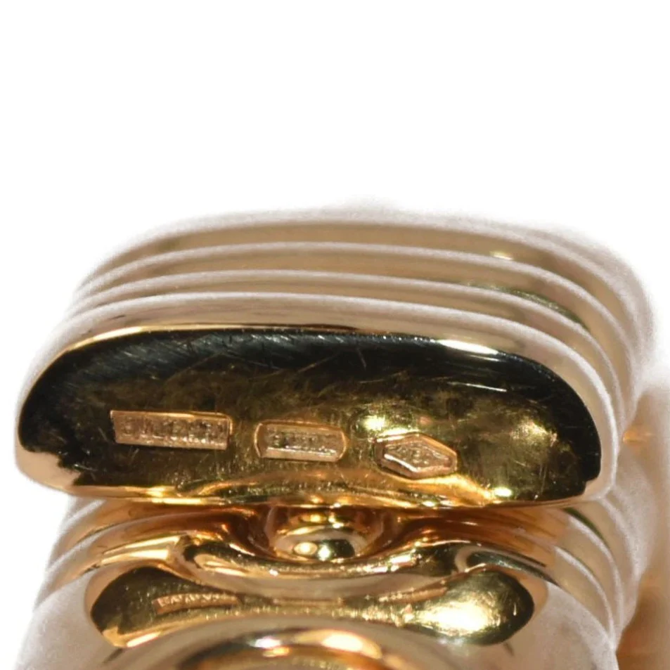 Bracelet jonc or jaune Bvlgari collection Parentesi - Image 3