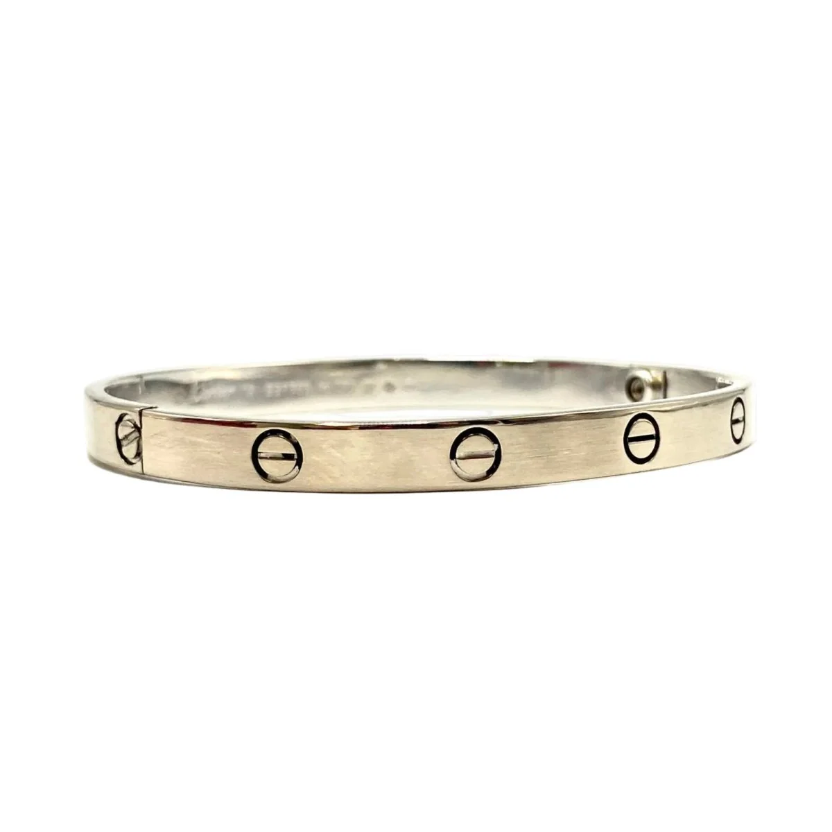 Bracelet Jonc CARTIER "Love Classique" en or blanc