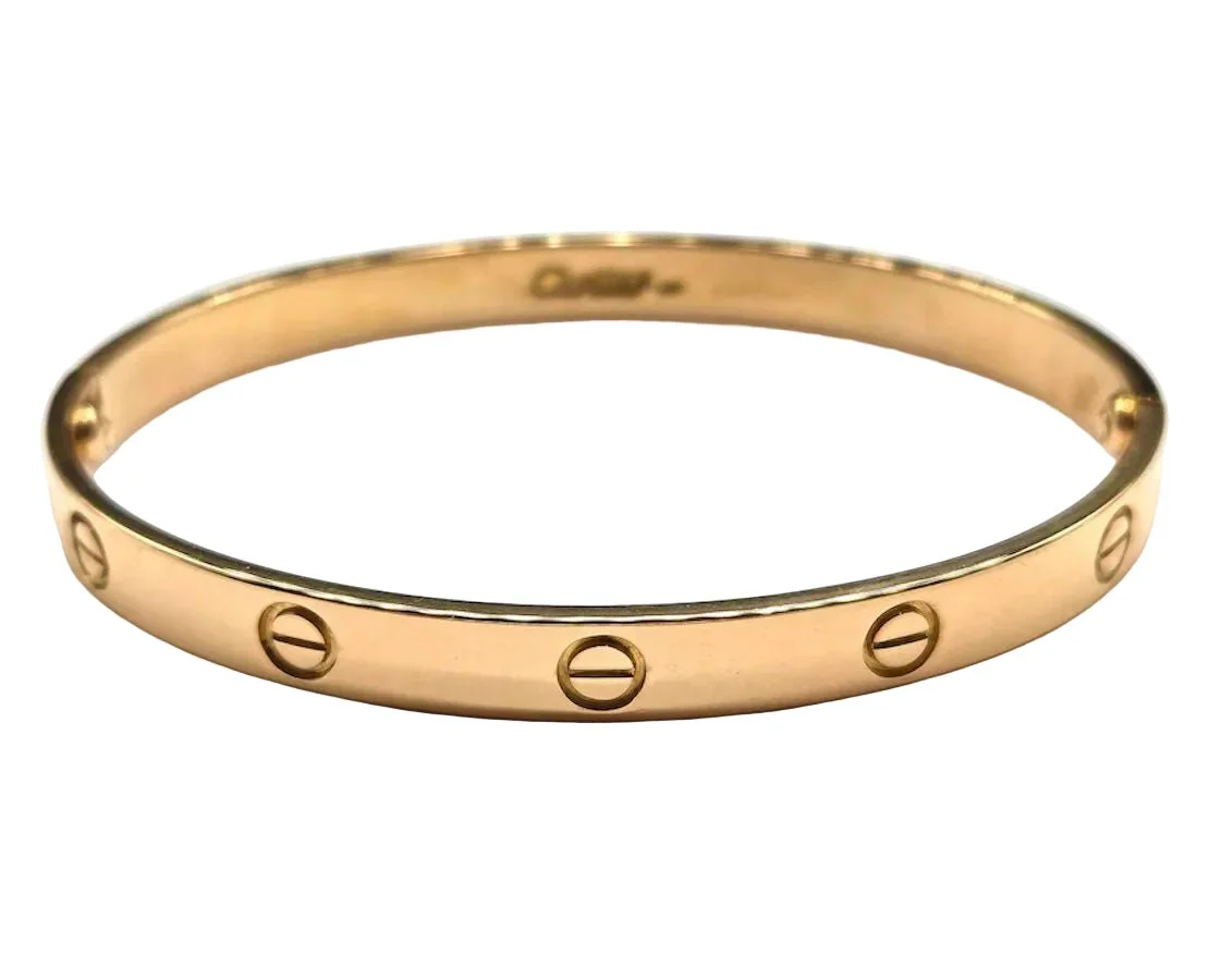 Bracelet Jonc CARTIER "Love Classique" en or jaune