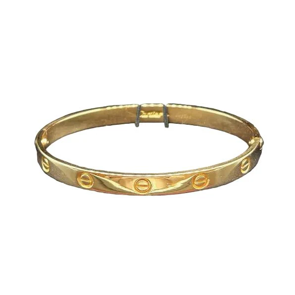 Bracelet Jonc CARTIER "Love Classique" en or jaune - Image 4
