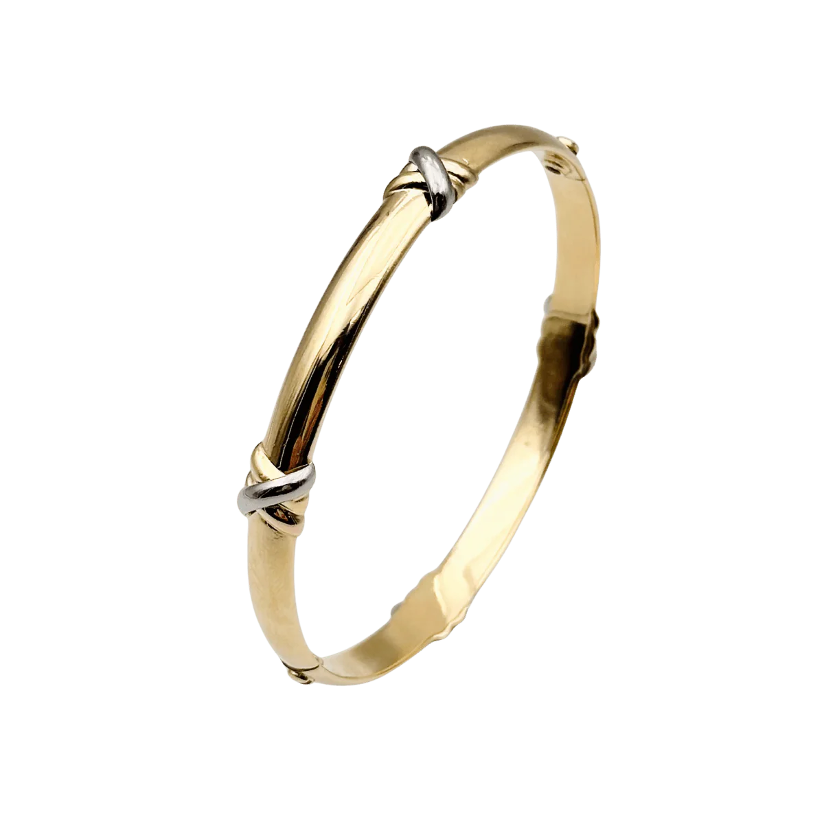 Bracelet Jonc CARTIER "Trinity" en or jaune, or blanc et or rose - Image 9