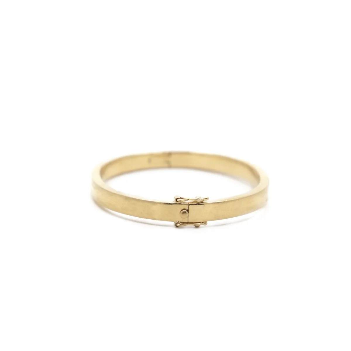 Bracelet jonc en or jaune - Image 2