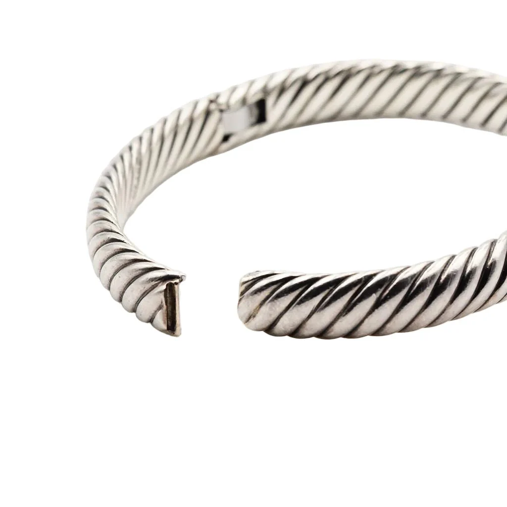Bracelet Jonc DAVID YURMAN en or jaune et argent - Image 5