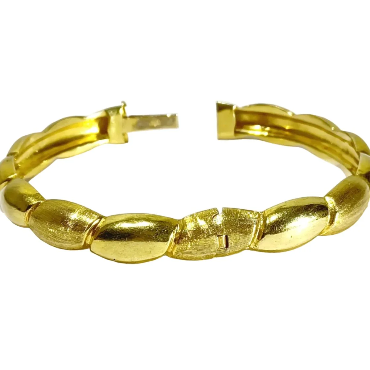 Bracelet Jonc en or jaune - Image 4