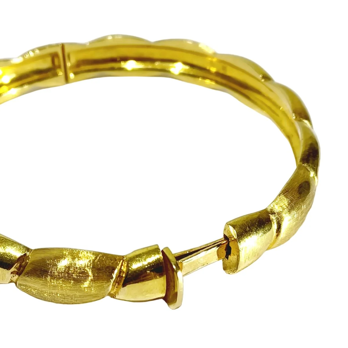 Bracelet Jonc en or jaune - Image 5