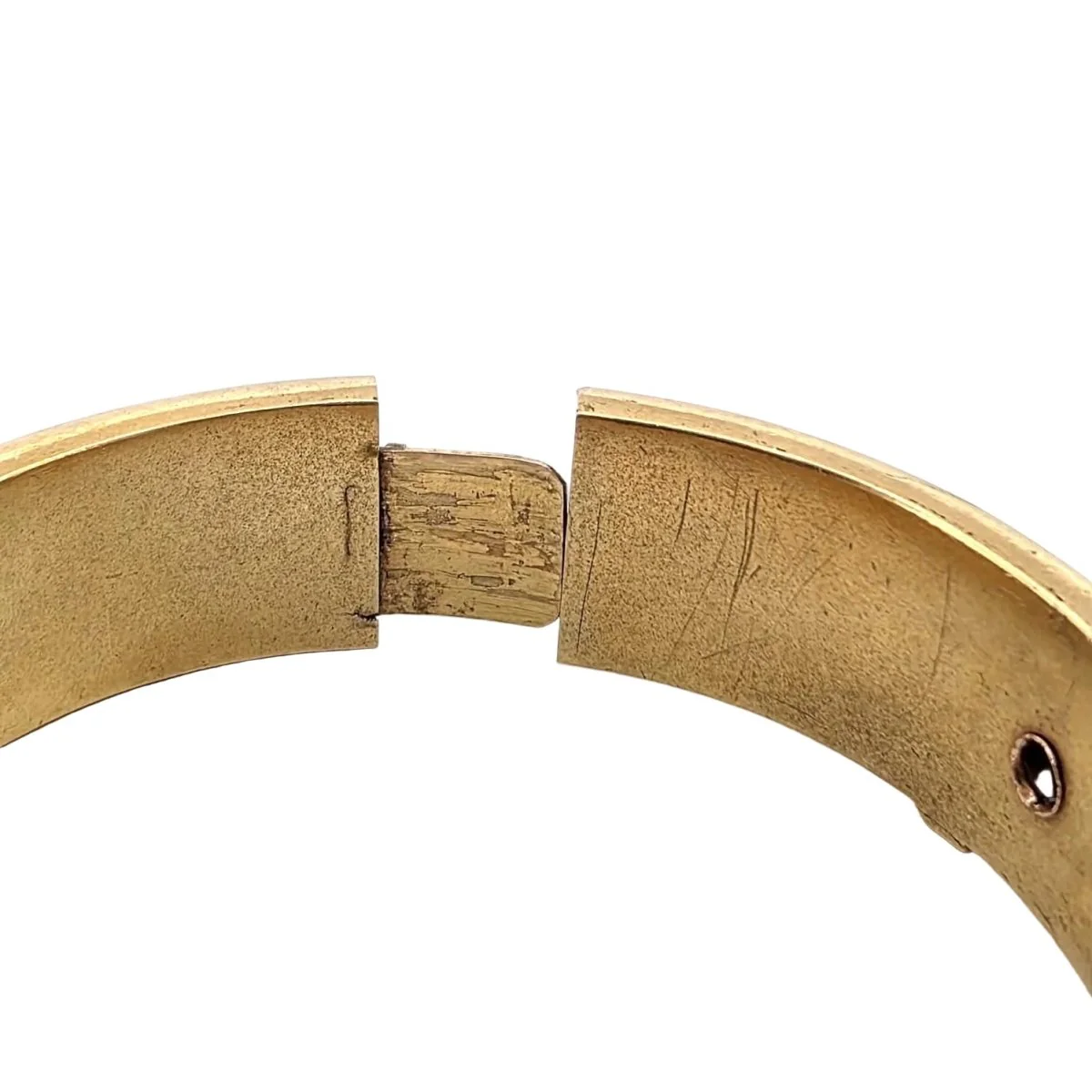 Bracelet Jonc en or jaune et diamants - Image 8