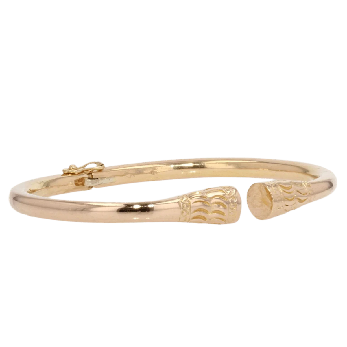 Bracelet Jonc en or rose - Image 4