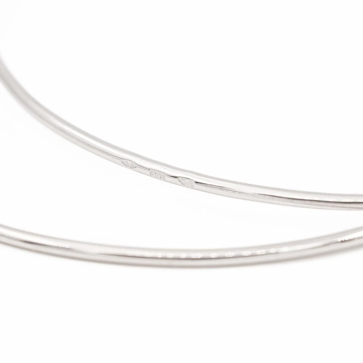 Duos de bracelets Jonc en or blanc - Image 5