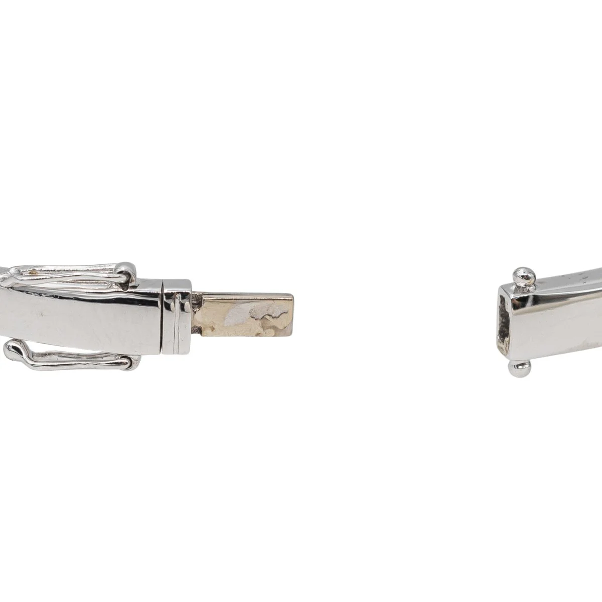 Bracelet Jonc en Or blanc et Diamant - Image 7