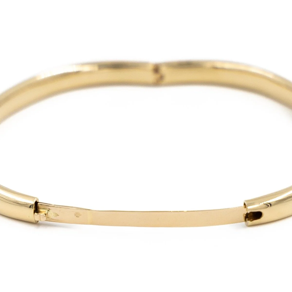 Bracelet Jonc épais en or jaune - Image 2