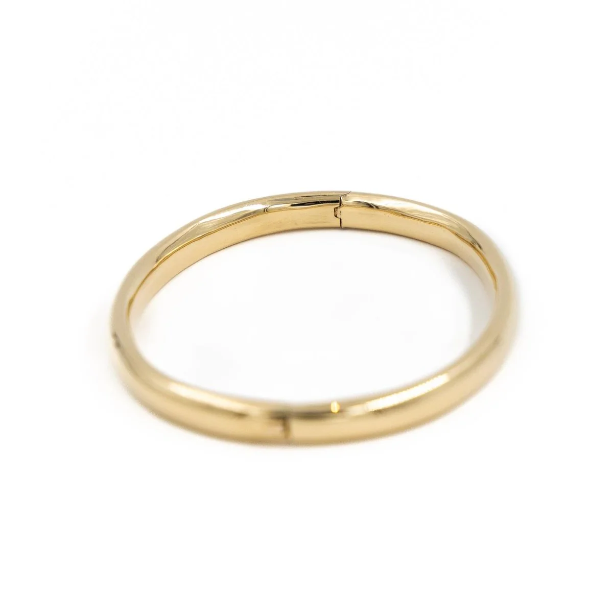Bracelet Jonc épais en or jaune - Image 4