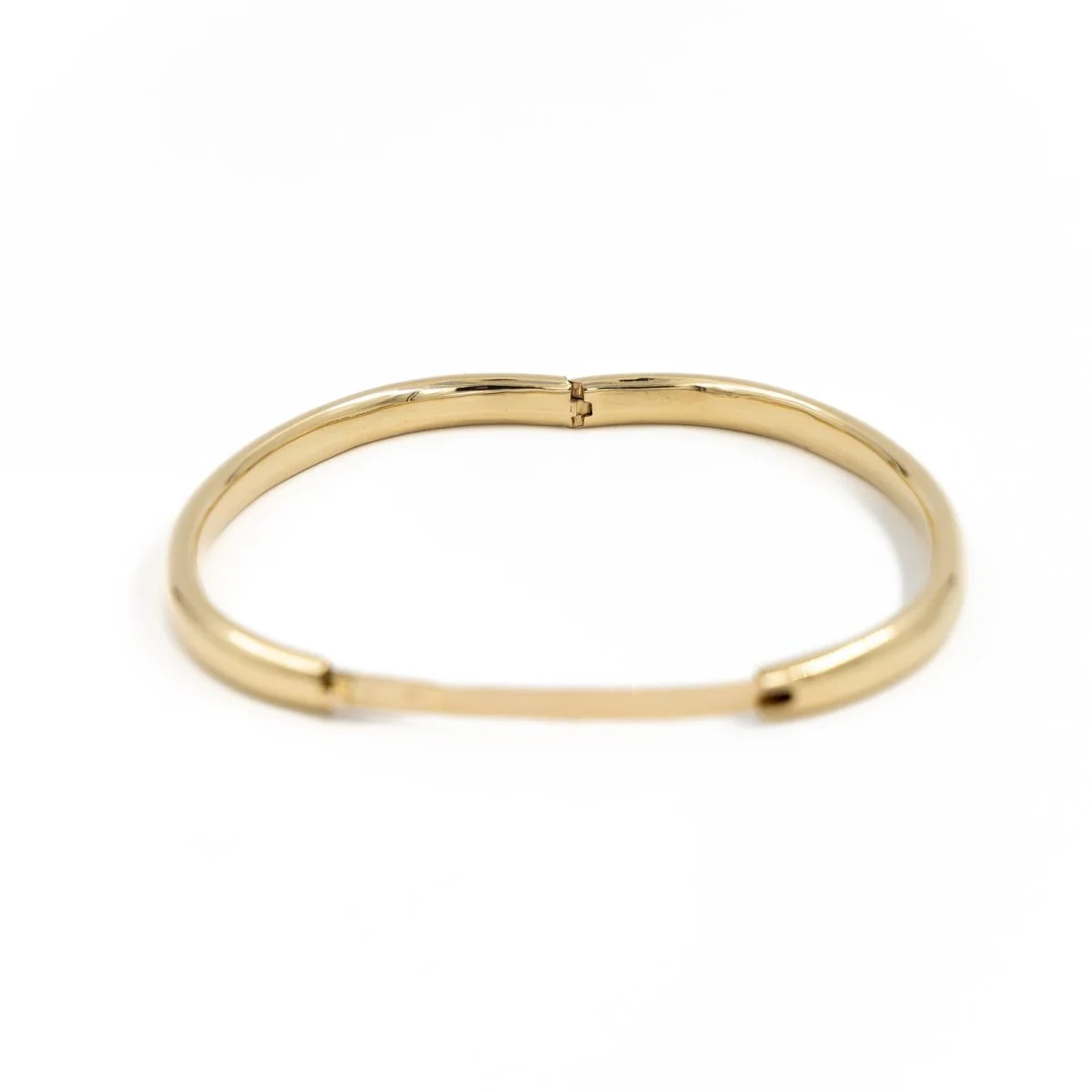 Bracelet Jonc épais en or jaune - Image 5