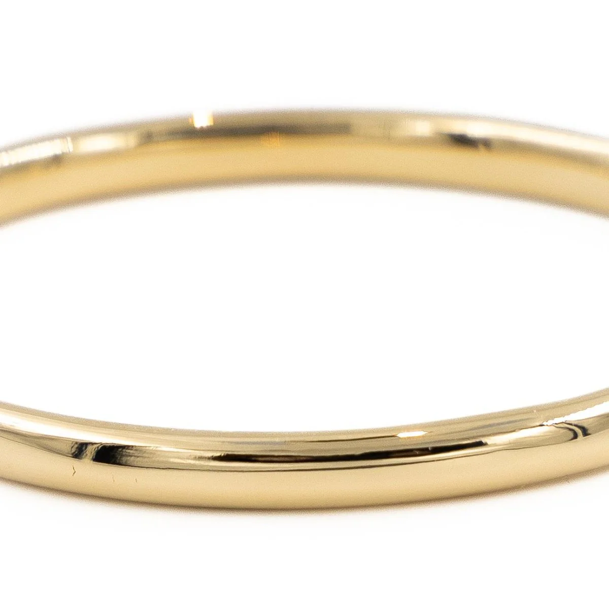 Bracelet Jonc épais en or jaune - Image 6