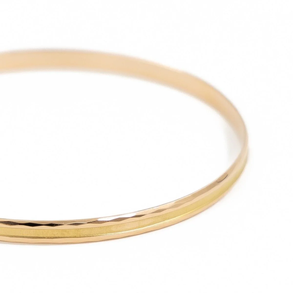 Bracelet Jonc en or jaune - Image 5