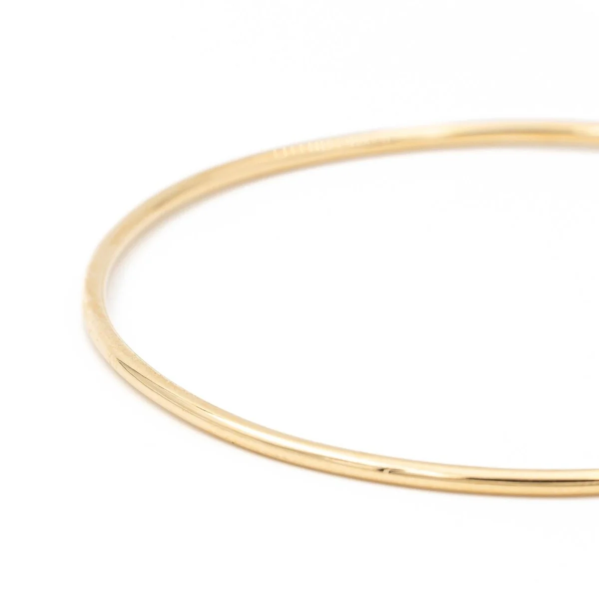 Bracelet Jonc en or jaune - Image 2