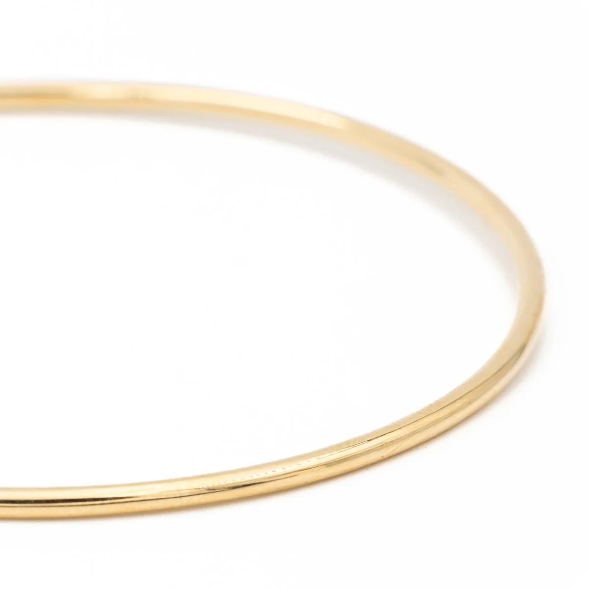 Bracelet Jonc en or jaune - Image 6