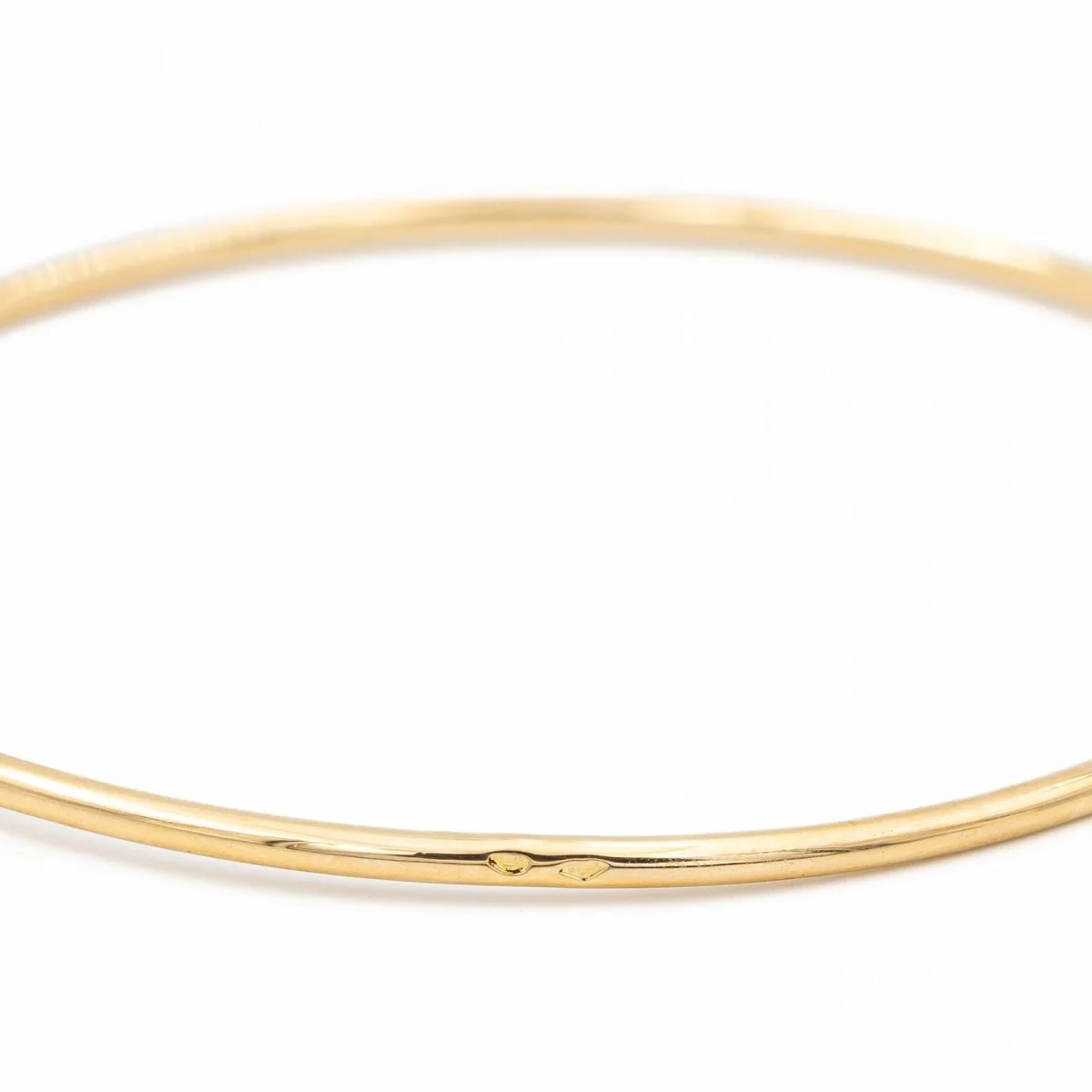 Bracelet Jonc en or jaune - Image 7
