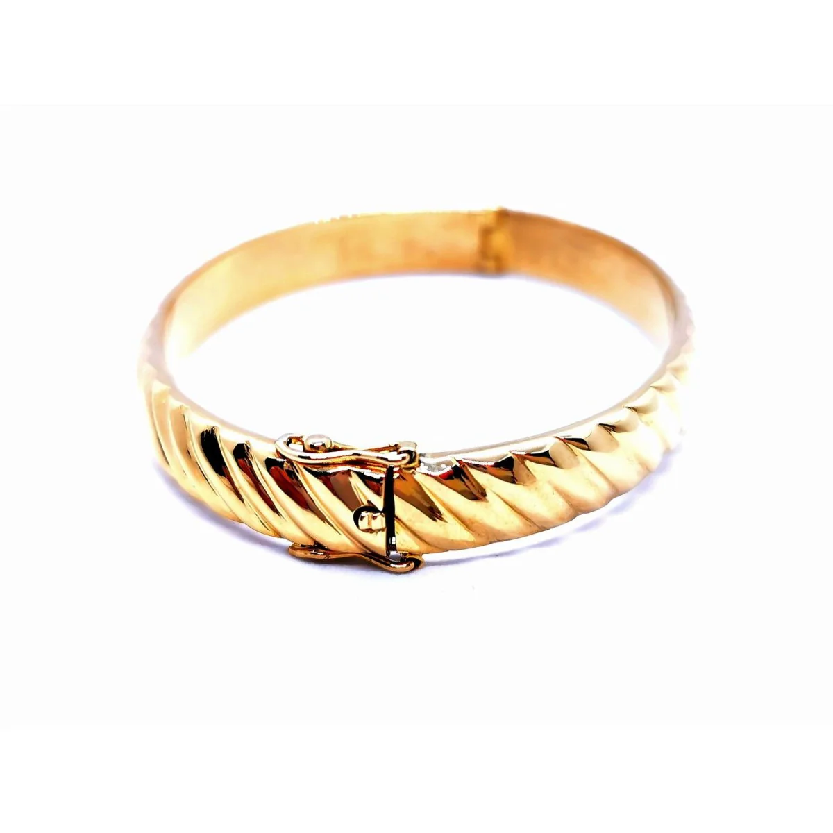 Bracelet Jonc Or jaune - Image 8