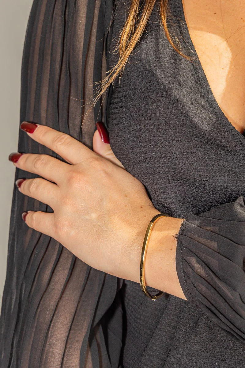 Bracelet Jonc Or jaune - Image 2